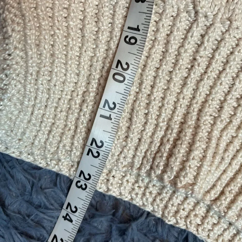 Legendary Vintage Hand Knit In Ireland Cream Sweater Size M - Picture 6 of 7